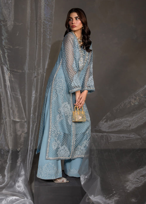 Saira Shakira | Zarae Luxury Pret | Cyan