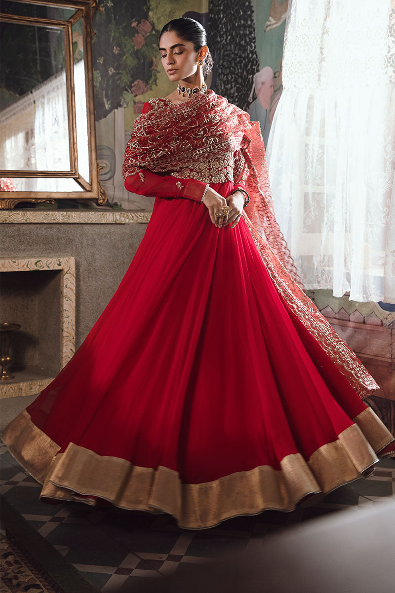 Mushq | Irha Kalidaar Chiffon Pret | RAYA - House Of Anaya