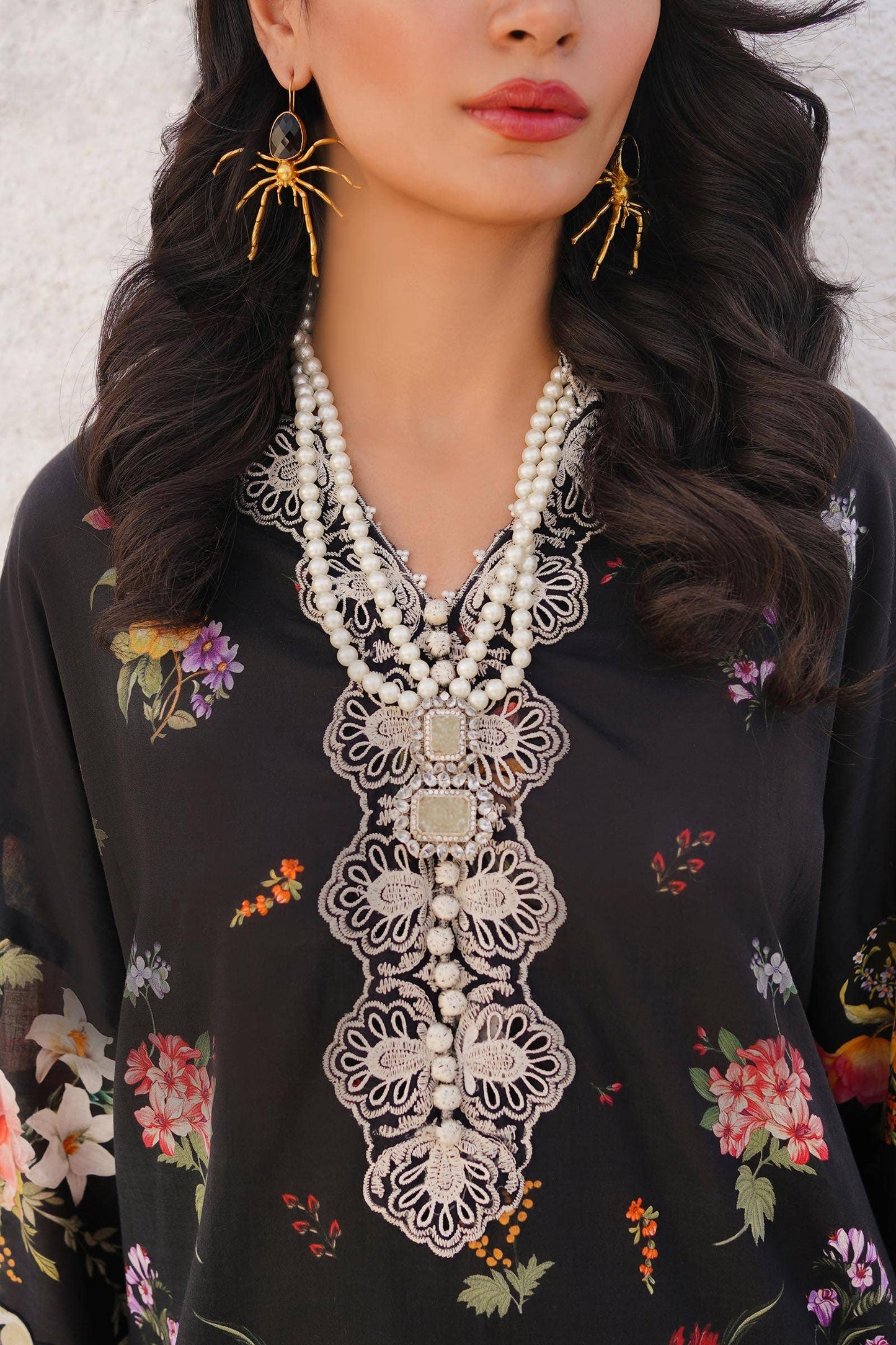 Sana Safinaz | Muzlin Spring 24 | M241-012B-CI - House Of Anaya