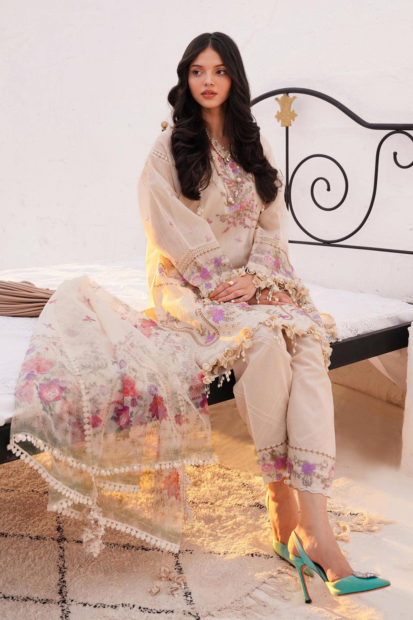 Sana Safinaz | Muzlin Spring 24 | M241-005A-CL - House Of Anaya