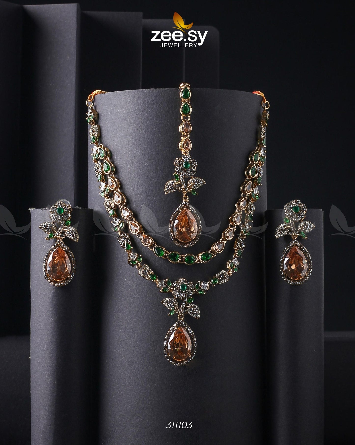 Amelia Necklace Set - Libasekhas
