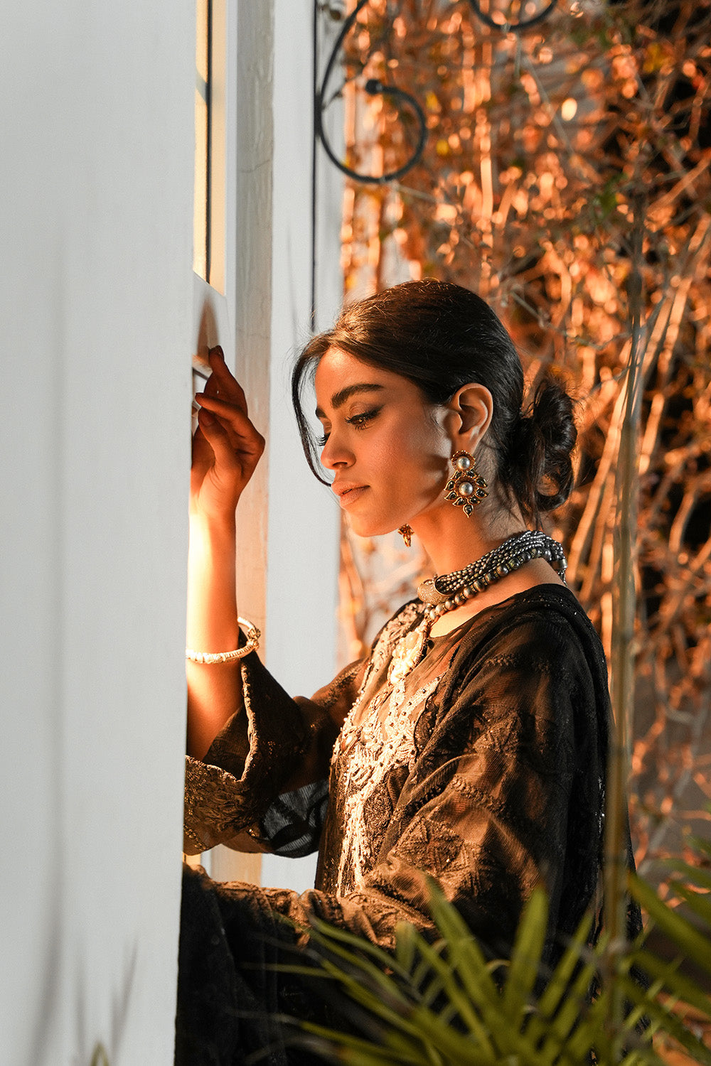 Nilofer Shahid | Verve Summer 24 | Amorist (3pc)- Verve SS 24 - House Of Anaya