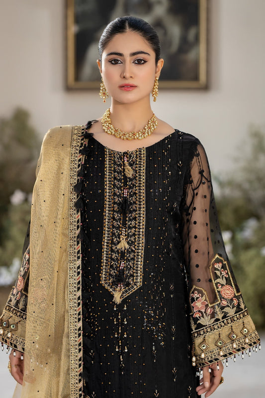 Raeesa Premium | Dehleez Formals | DL-1017 Nightingale - House Of Anaya