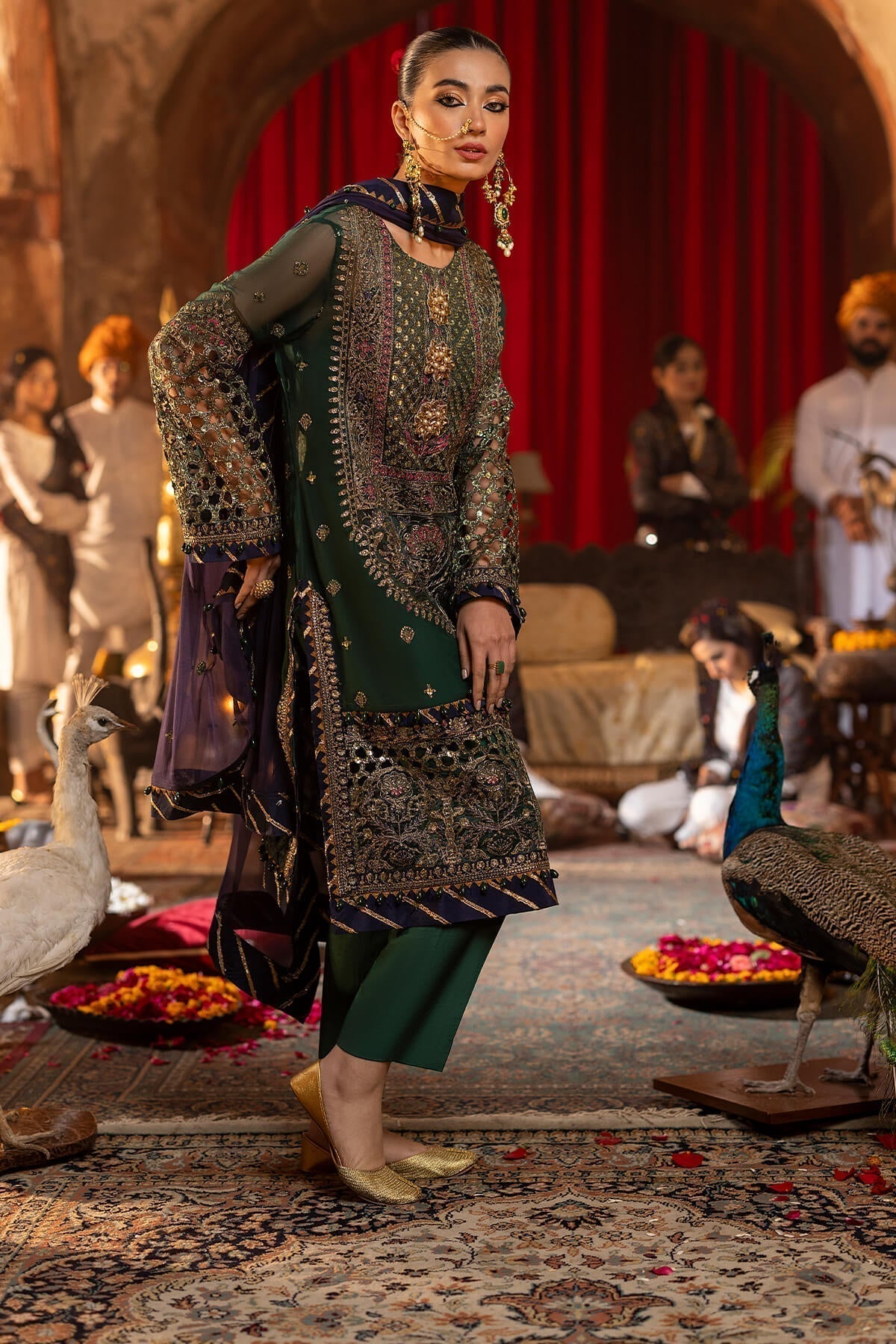 Raeesa Premium | Saf e Awwal Wedding Formals | D-5 - House Of Anaya