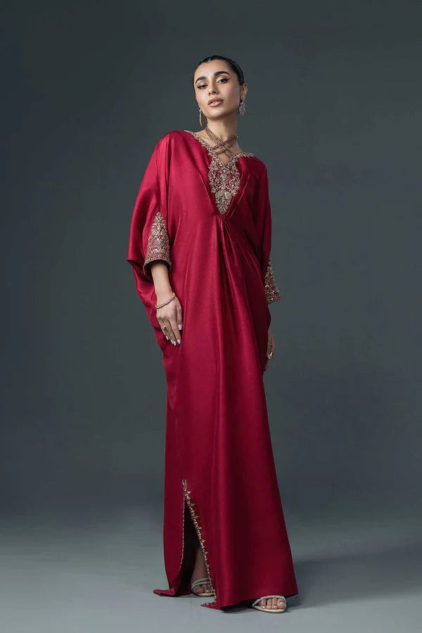 Jeem | Luxury Pret | RAYA RED - House Of Anaya