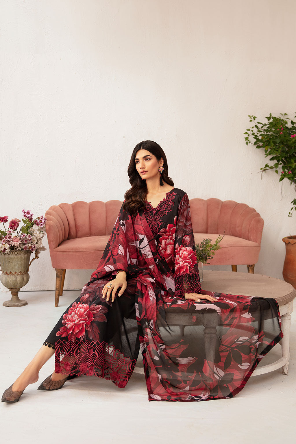 Ramsha | Rangrez Lawn Collection | N-703