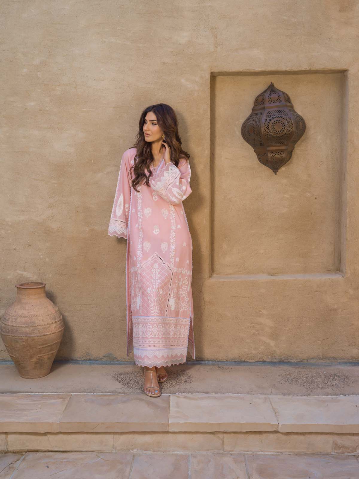 Sahar | Mirage Spring Luxury 24 | Chikankari 3 Piece - House Of Anaya
