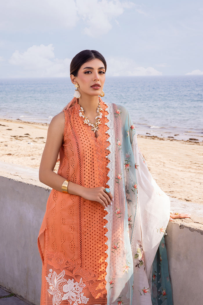 Saira Rizwan | Luxury Lawn 24 | MABE - SRLL24-04 - House Of Anaya