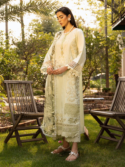 Izel | Dastak Luxury Lawn | SIRAA - House Of Anaya