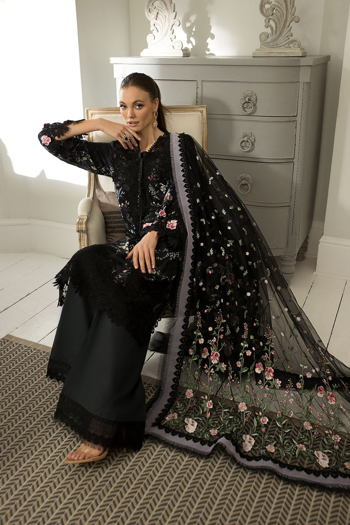 Sobia Nazir | Luxury Lawn 24 | DESIGN 15A - House Of Anaya