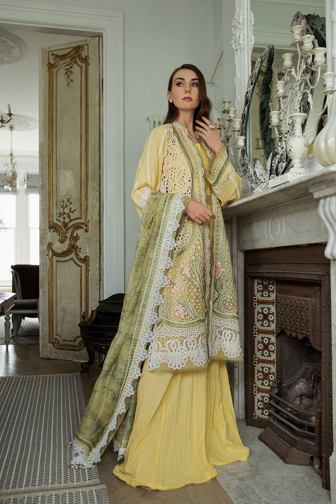 Sobia Nazir | Luxury Lawn 24 | DESIGN 11A - House Of Anaya