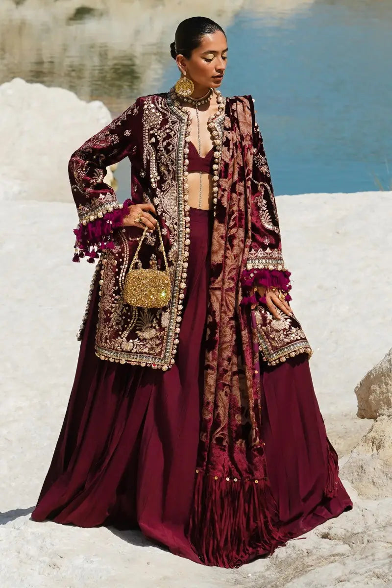 Sana Safinaz | Winter Luxury 23 | V231-003-CP - House Of Anaya