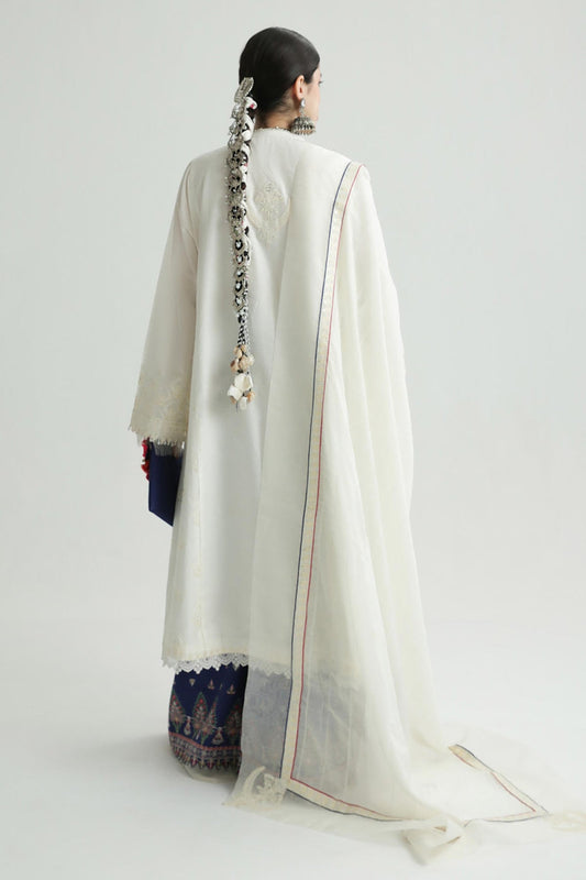 Zara Shahjahan | Luxury Lawn 24 | DEENA-12B - House Of Anaya