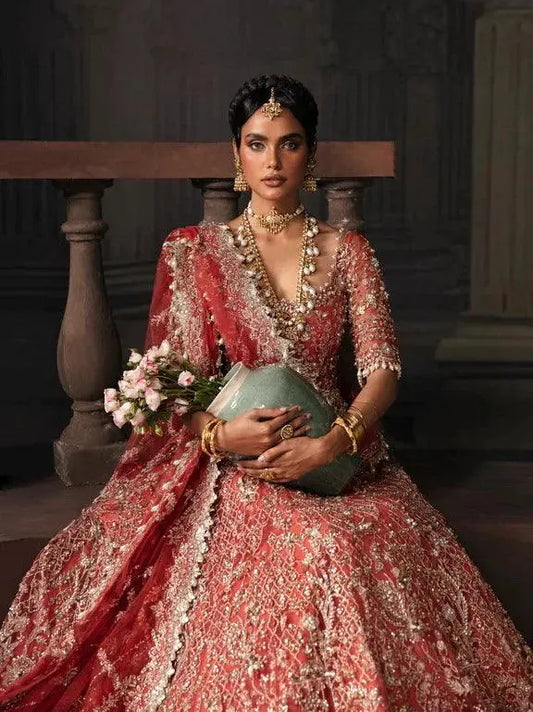 Afrozeh The Brides Wedding Formal 3Pc Suit AFB-V1-05 Lavinia - House Of Anaya