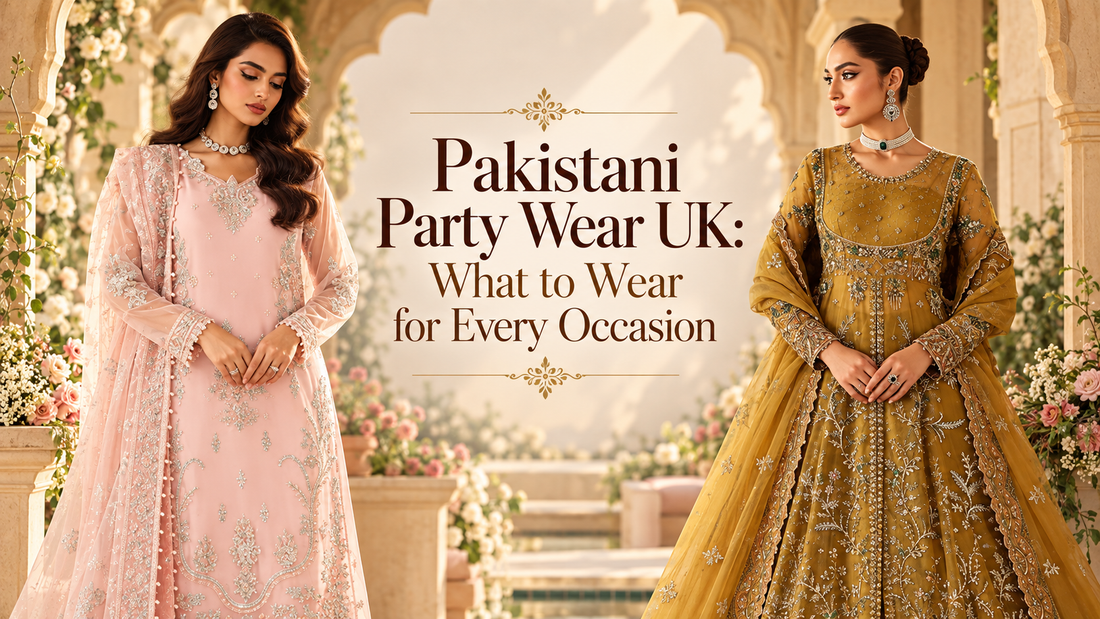 Pakistani Party Wear UK: What to Wear for Every Occasion