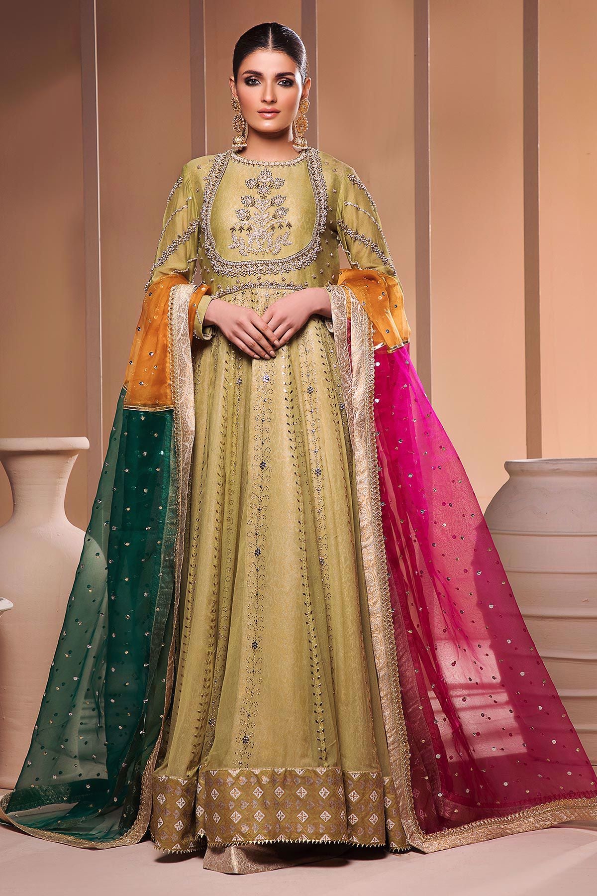 Annus Abrar | Festive Formal | Amara - green
