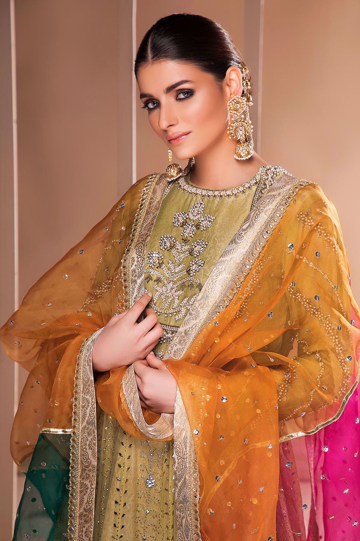 Annus Abrar | Festive Formal | Amara - green