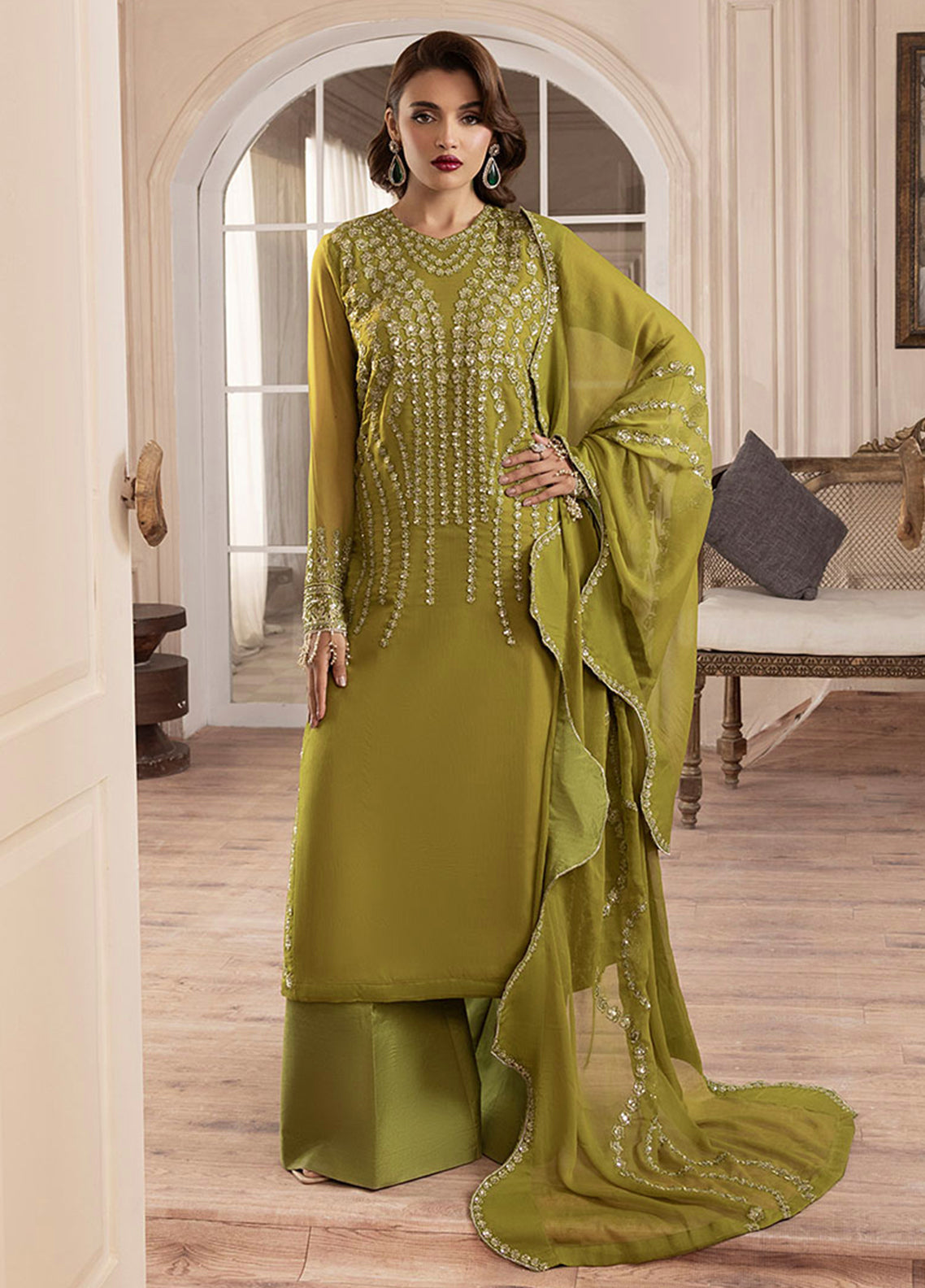 Sahane | Elyssa Festive Chiffon | CT-19001 Eve - ELYSSA - House Of Anaya