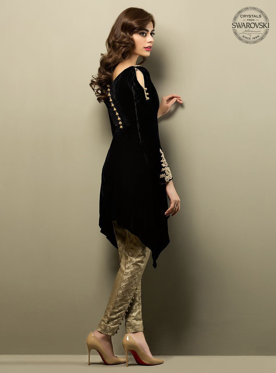 Zainab Chottani | Semi Formals | JET SOLITAIRE - House Of Anaya