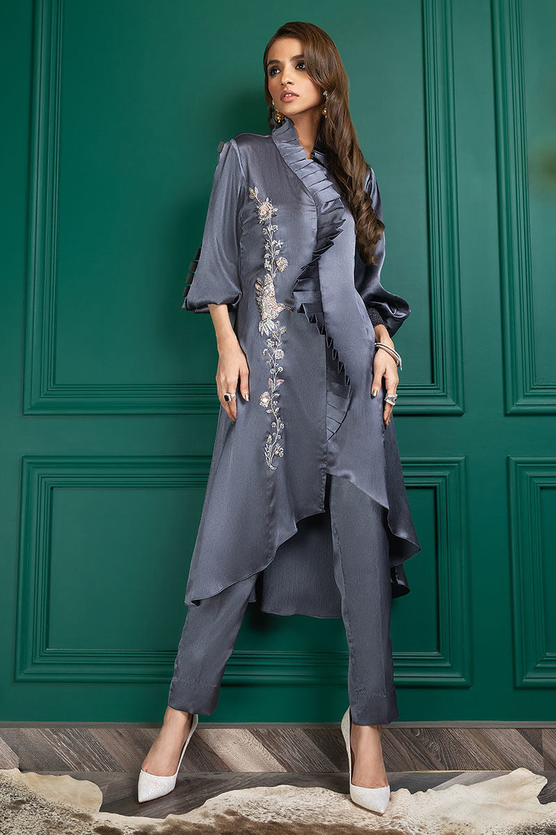 Wardha Saleem | Luxury Pret Fusion Wear | WS22-031 - House Of Anaya