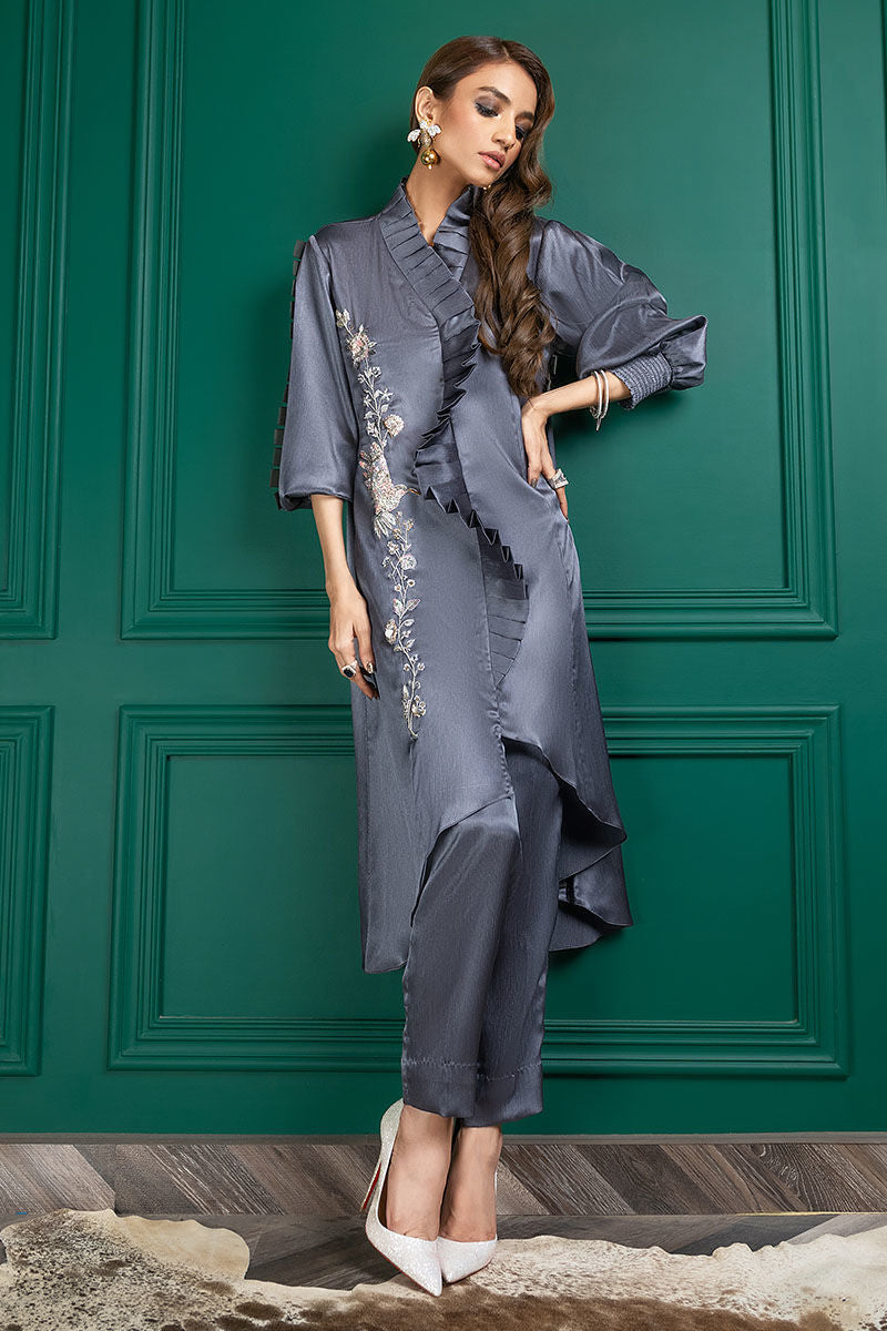 Wardha Saleem | Luxury Pret Fusion Wear | WS22-031 - House Of Anaya