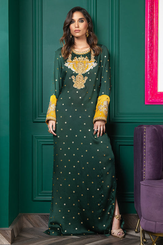 Wardha Saleem | Luxury Pret Fusion Wear | WS22-034 - House Of Anaya