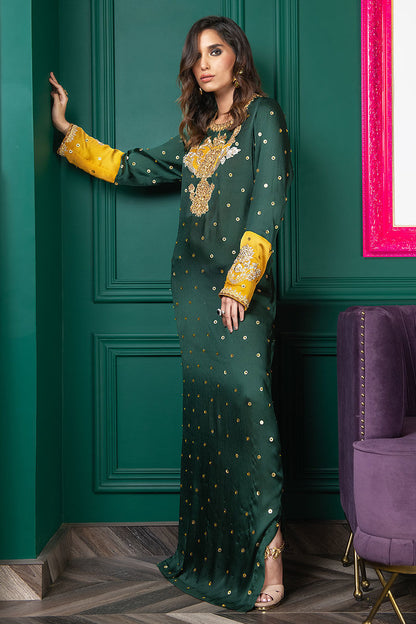 Wardha Saleem | Luxury Pret Fusion Wear | WS22-034 - House Of Anaya