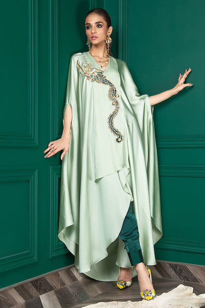 Wardha Saleem | Luxury Pret Fusion Wear | WS22-018 - House Of Anaya