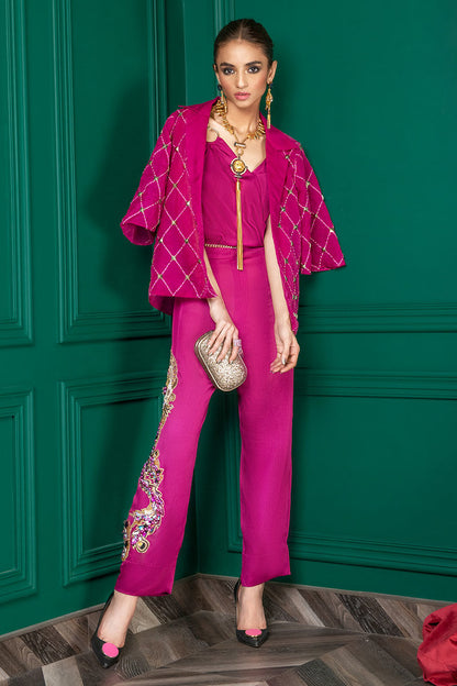 Wardha Saleem | Luxury Pret Fusion Wear | WS22-027 - House Of Anaya