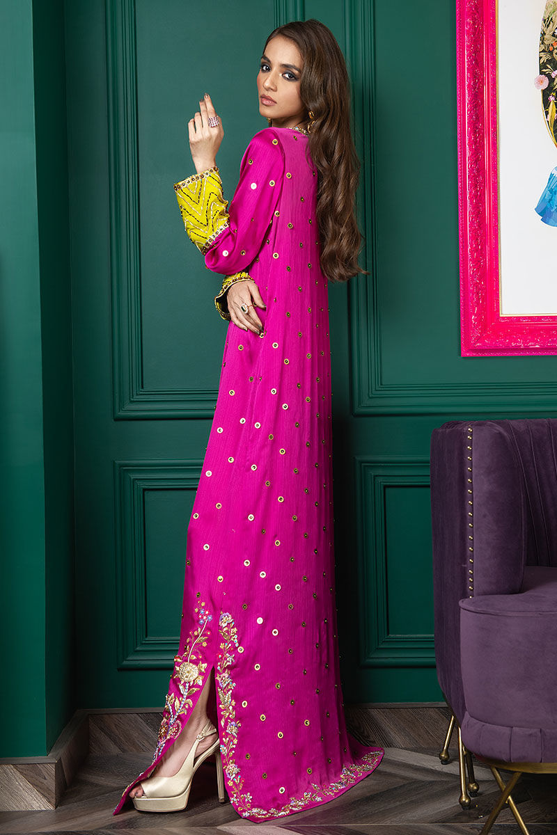 Wardha Saleem | Luxury Pret Fusion Wear | WS22-035 - House Of Anaya