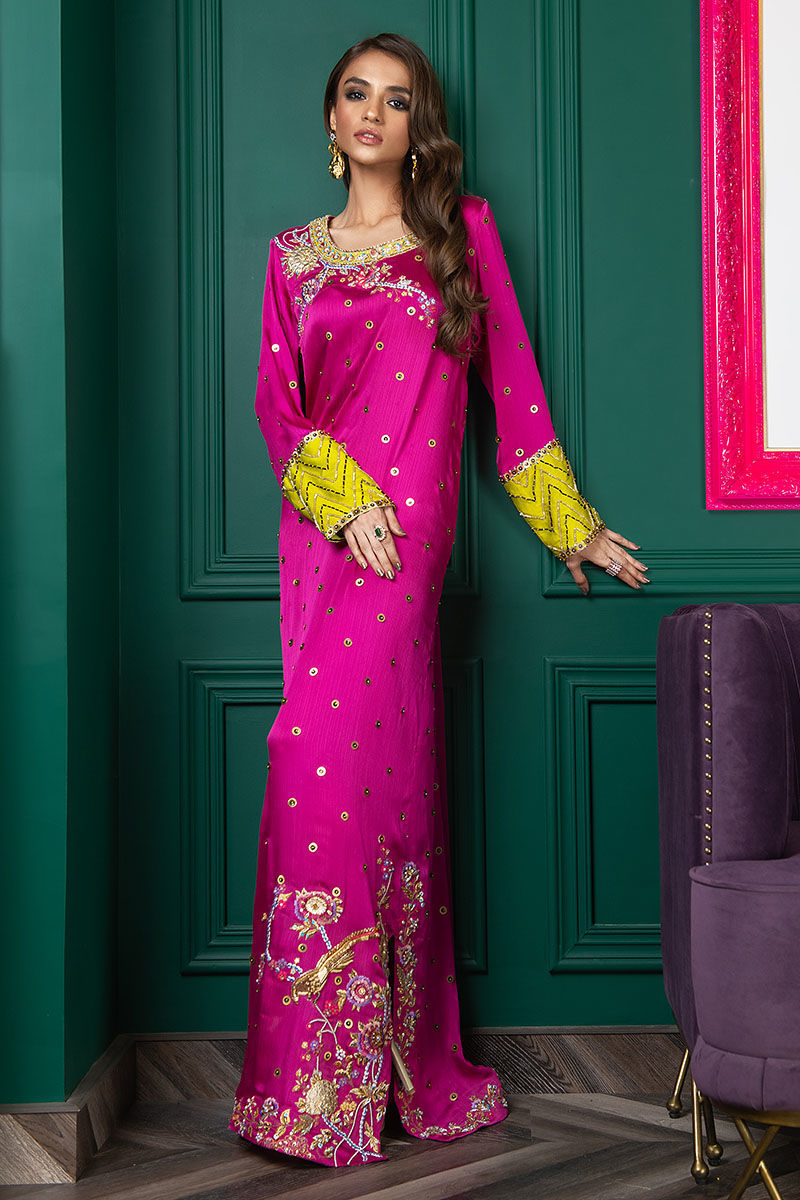 Wardha Saleem | Luxury Pret Fusion Wear | WS22-035 - House Of Anaya