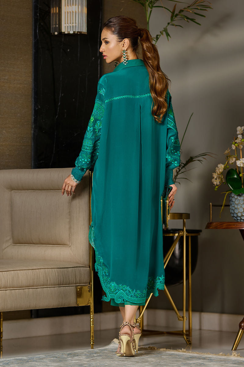 Wardha Saleem | Luxury Pret Traditional Wear | EMERALD - House Of Anaya