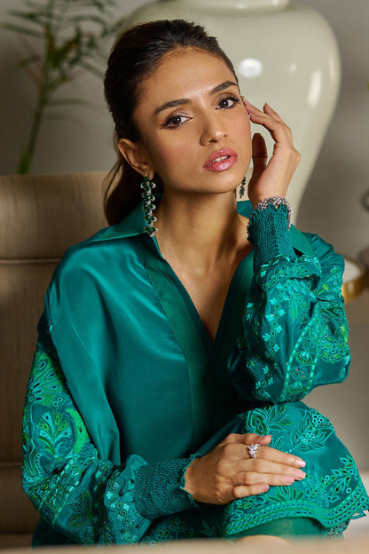 Wardha Saleem | Luxury Pret Traditional Wear | EMERALD - House Of Anaya