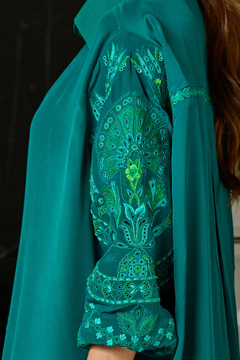 Wardha Saleem | Luxury Pret Traditional Wear | EMERALD - House Of Anaya