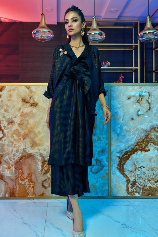 Wardha Saleem | Luxury Pret Fusion Wear | ENVY ?????? 3PC CORD SET - House Of Anaya