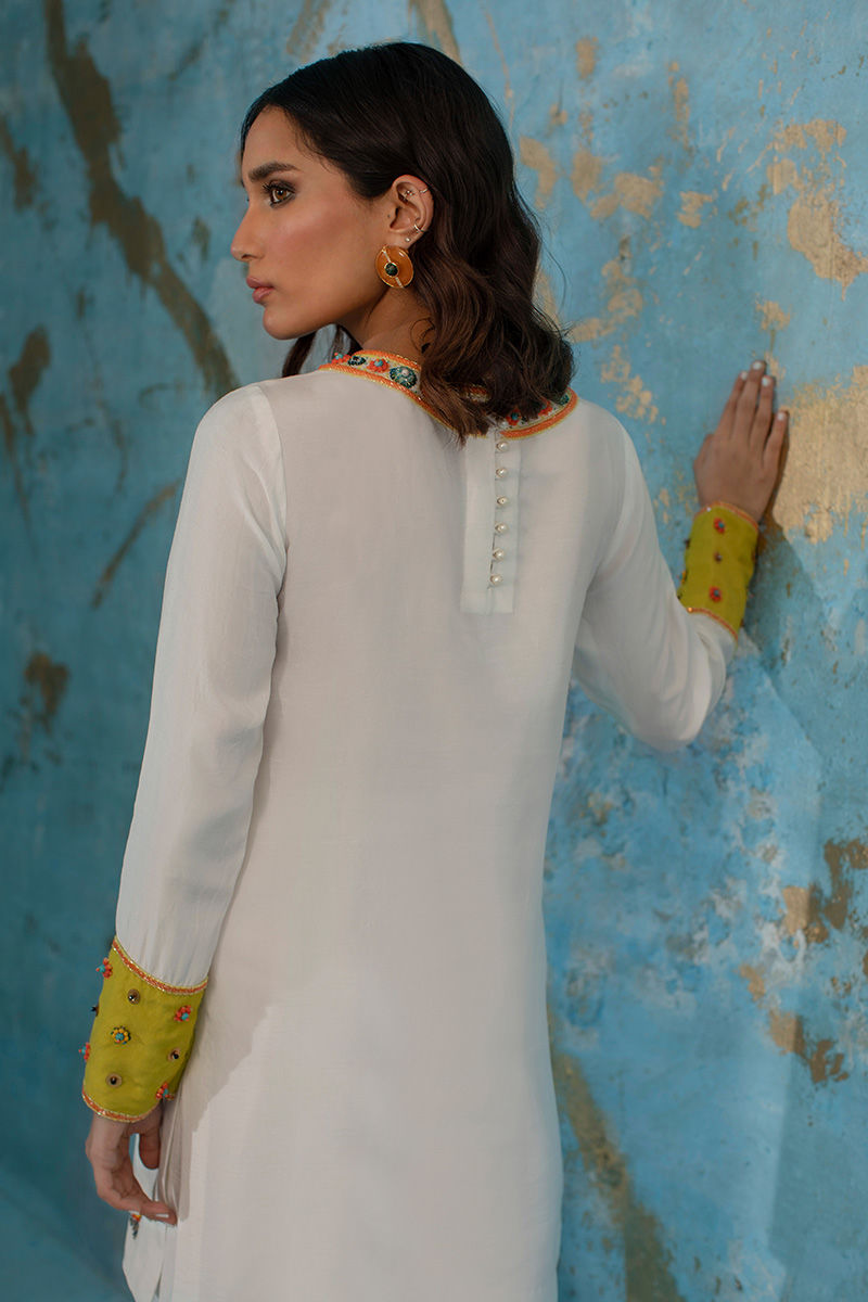 Wardha Saleem | Luxury Pret Fusion Wear | CALL ME NEON - House Of Anaya