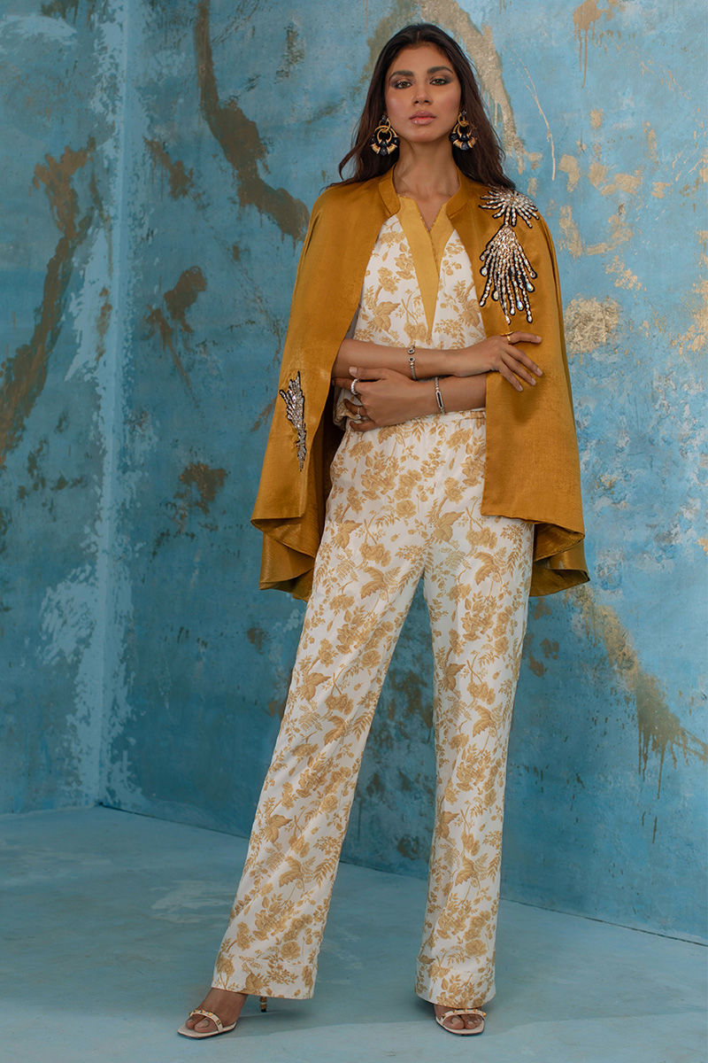 Wardha Saleem | Luxury Pret Fusion Wear | SUNSHINE - House Of Anaya