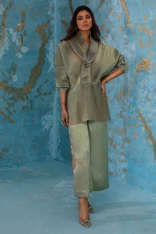 Wardha Saleem | Luxury Pret Fusion Wear | LUNA - House Of Anaya