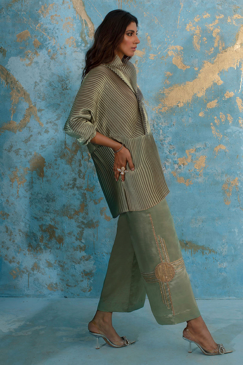 Wardha Saleem | Luxury Pret Fusion Wear | LUNA - House Of Anaya