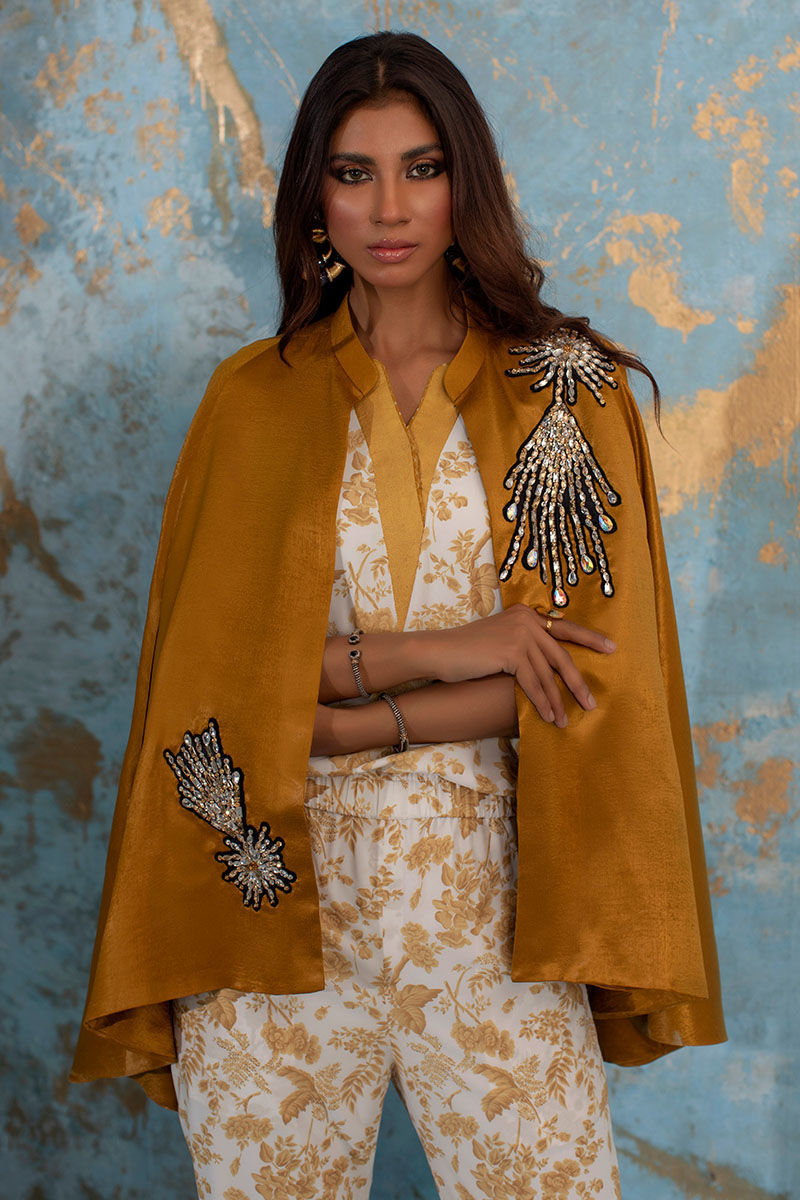 Wardha Saleem | Luxury Pret Fusion Wear | SUNSHINE - House Of Anaya