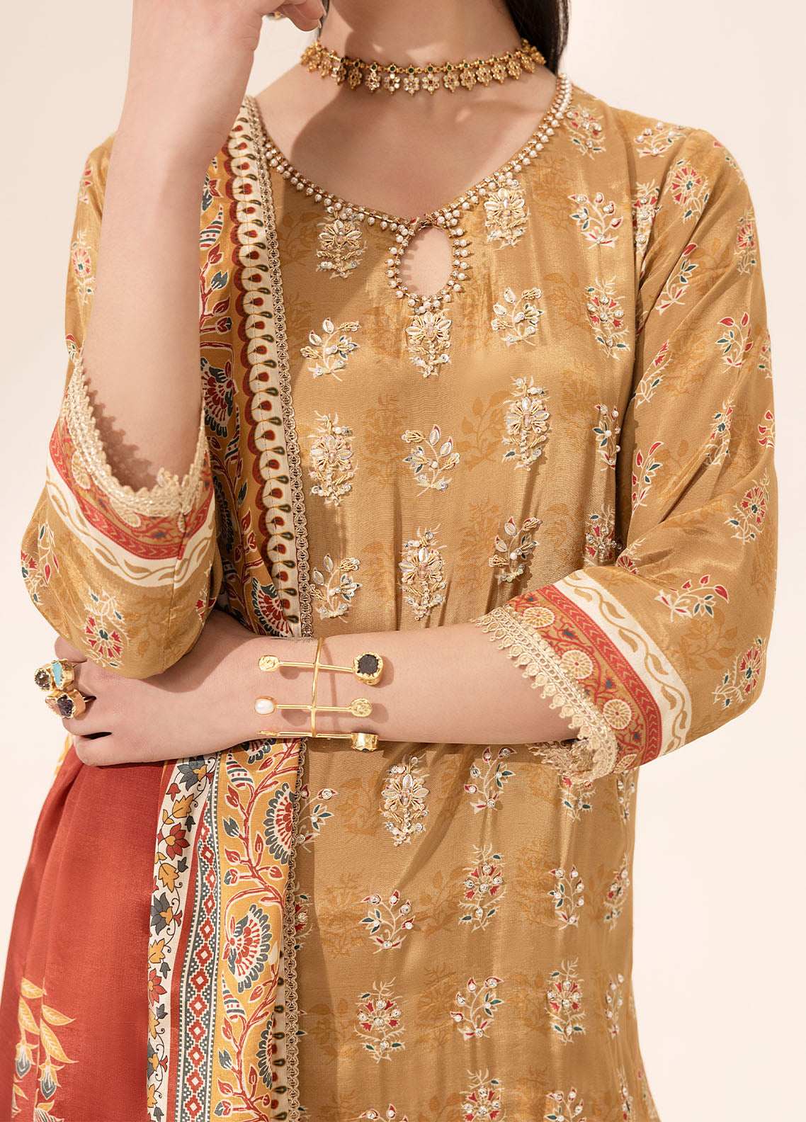 Sahane | Suay Silk Handwork Edit | CT-15002 MAYA - SUAY - House Of Anaya