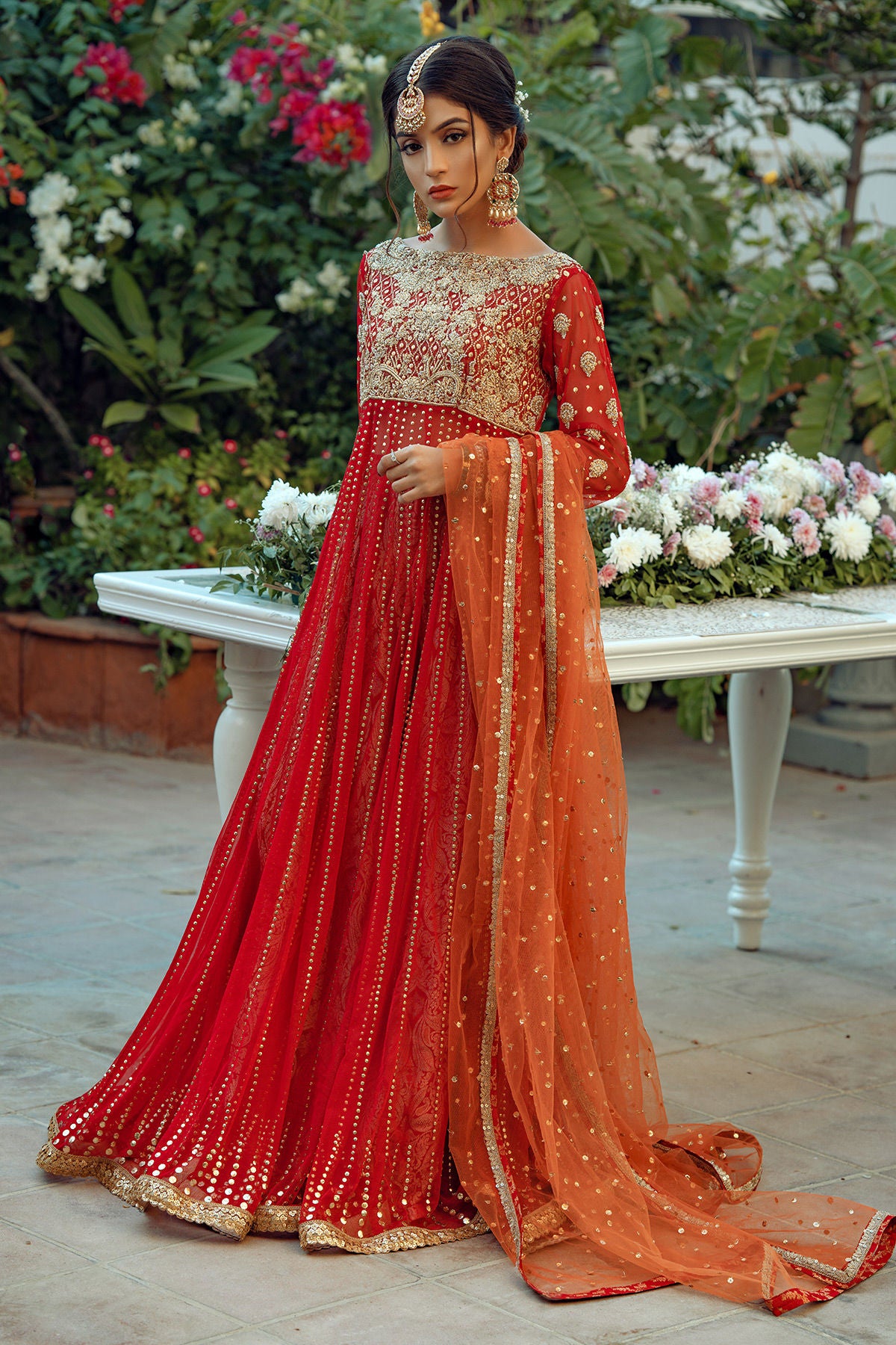 Annus Abrar | Festive Formal | Mira Crimson
