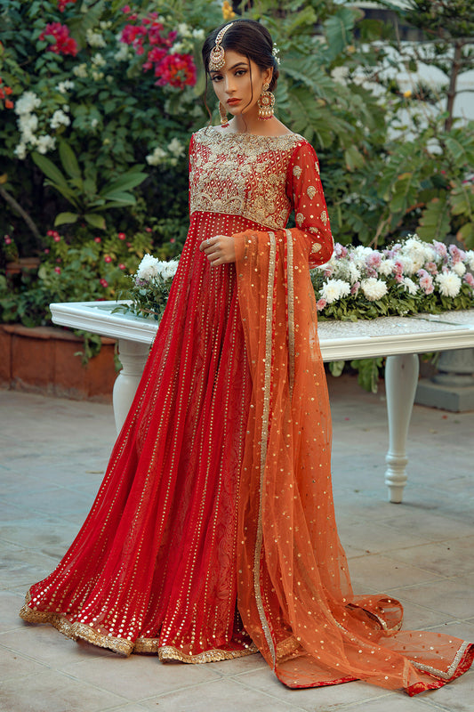 Annus Abrar | Festive Formal | Mira Crimson