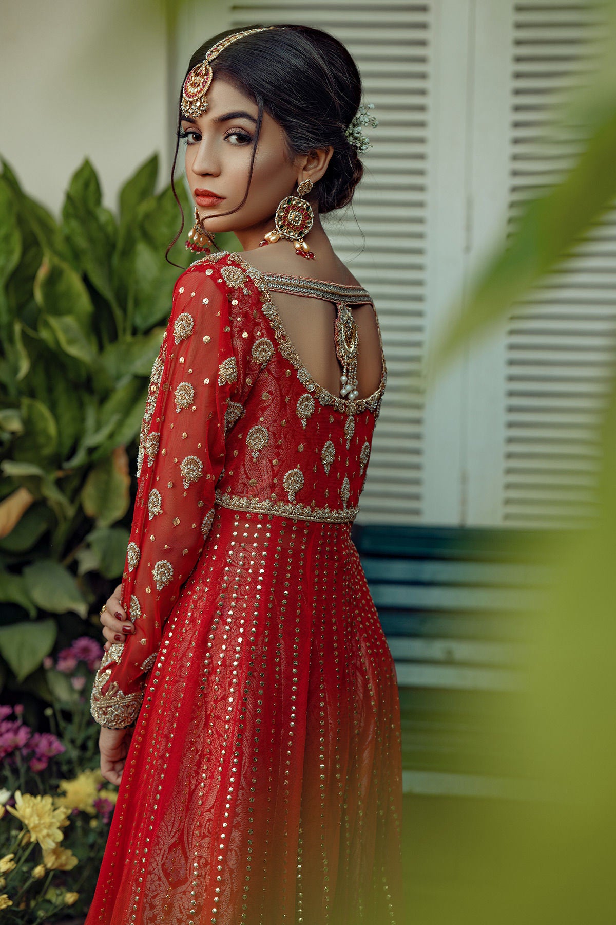 Annus Abrar | Festive Formal | Mira Crimson