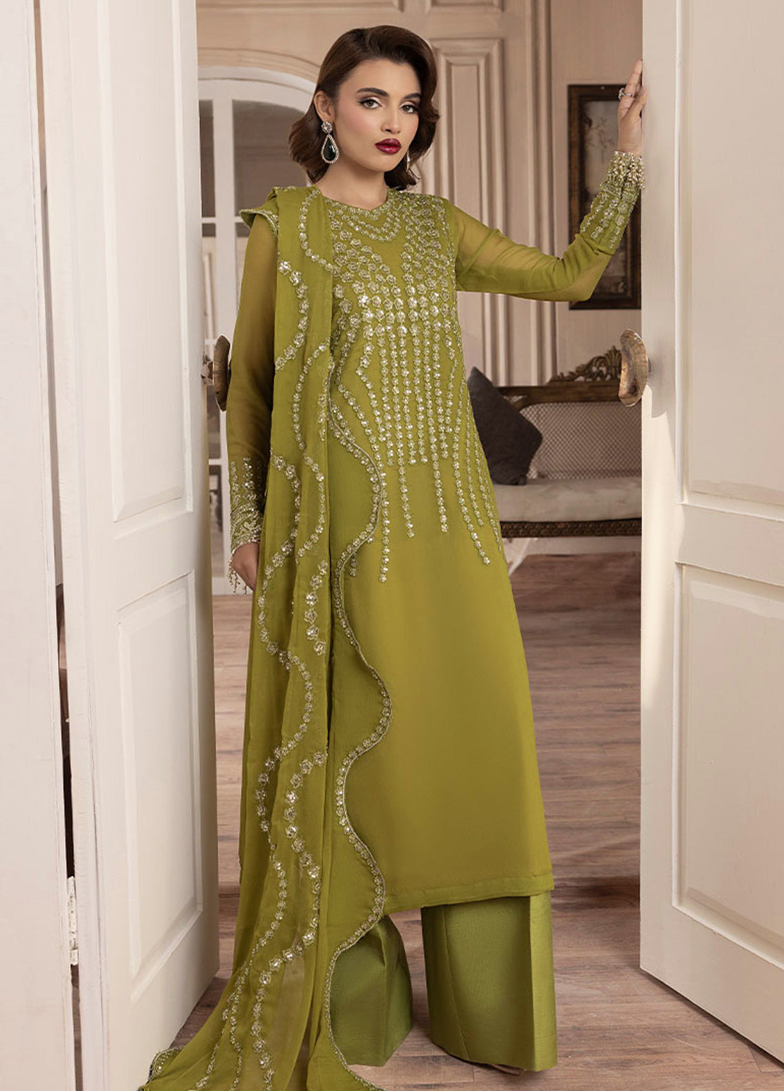 Sahane | Elyssa Festive Chiffon | CT-19001 Eve - ELYSSA - House Of Anaya
