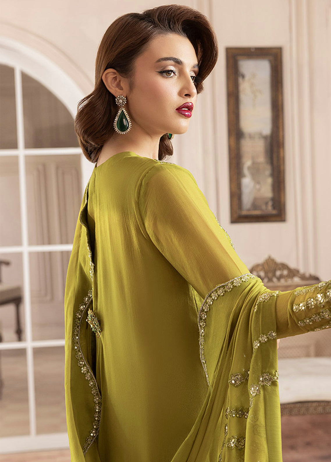 Sahane | Elyssa Festive Chiffon | CT-19001 Eve - ELYSSA - House Of Anaya