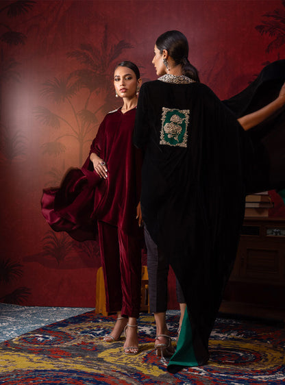 Zainab Chottani | Luxury Pret | SCARLET CRIMSON