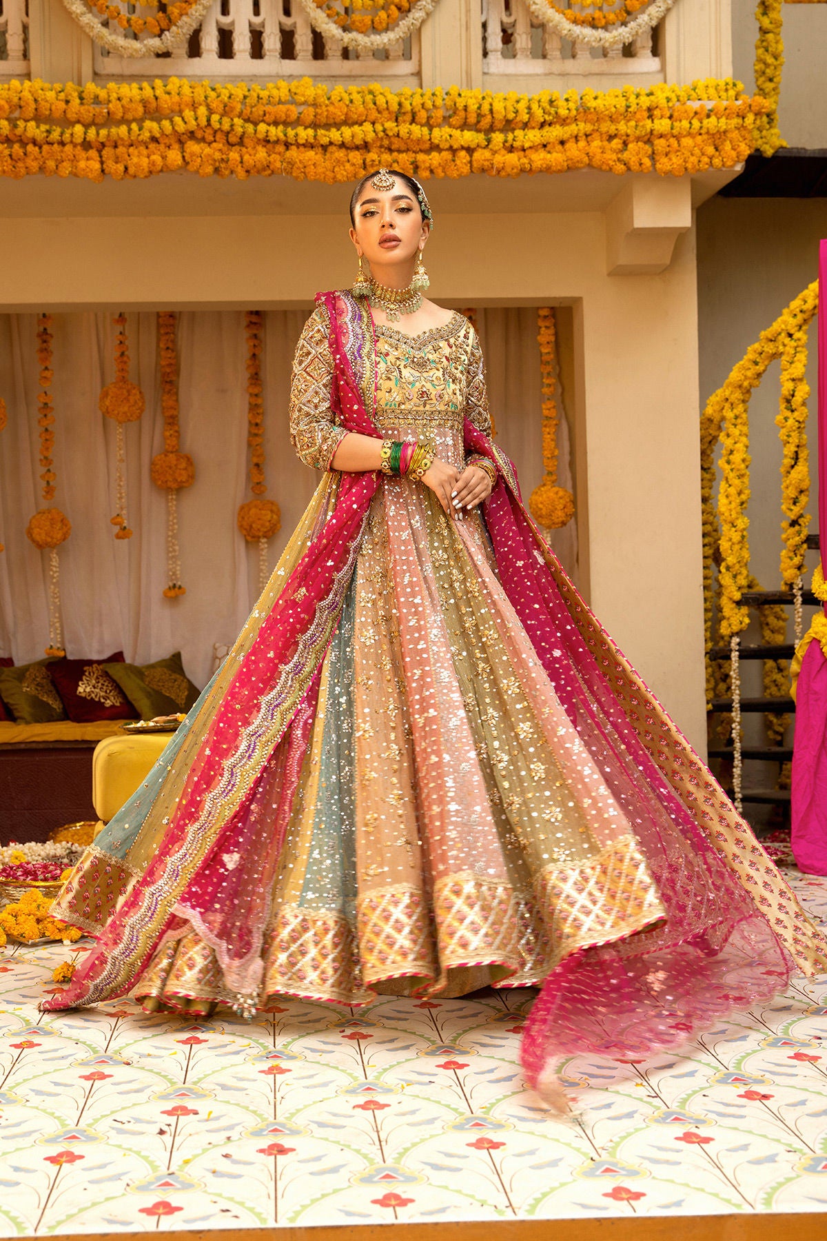 Annus Abrar | Festive Formal | Zeb Kalidar