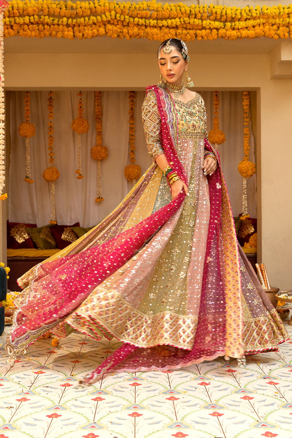 Annus Abrar | Festive Formal | Zeb Kalidar
