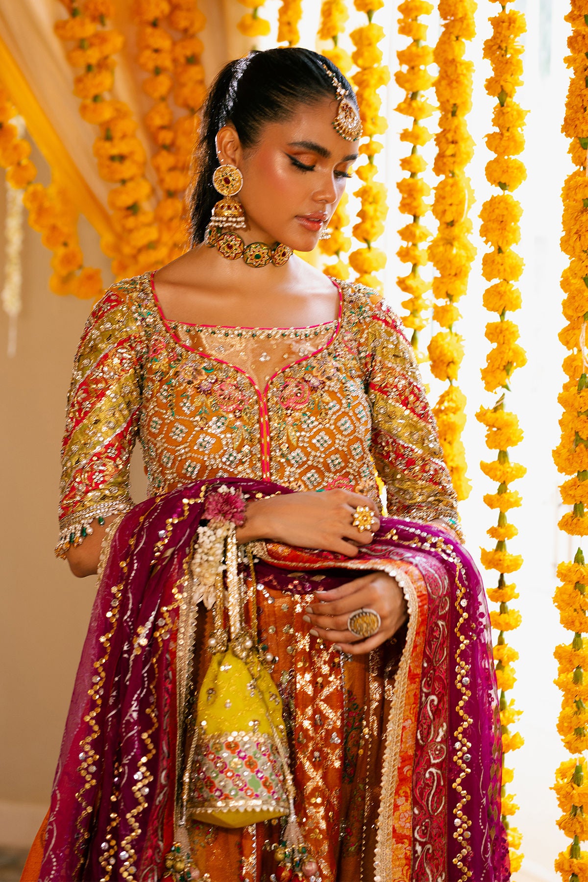 Annus Abrar | Festive Formal | Hoorya Kalidar